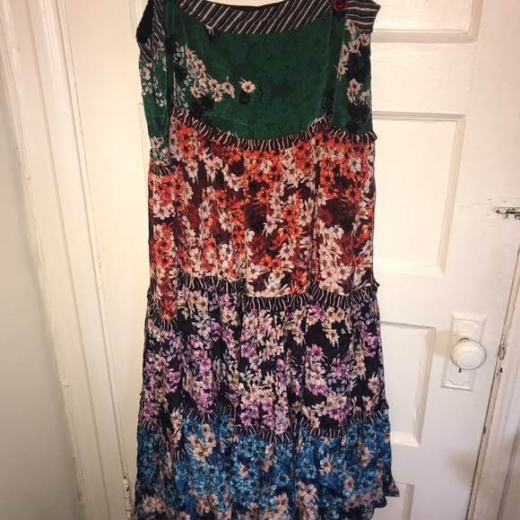 Anthropologie Bhanuni Jyoti Tiered Maxi Skirt - Picture 3 of 6